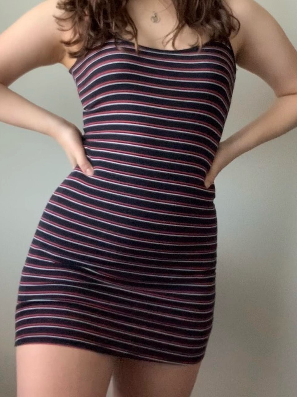 Striped Mini Dress